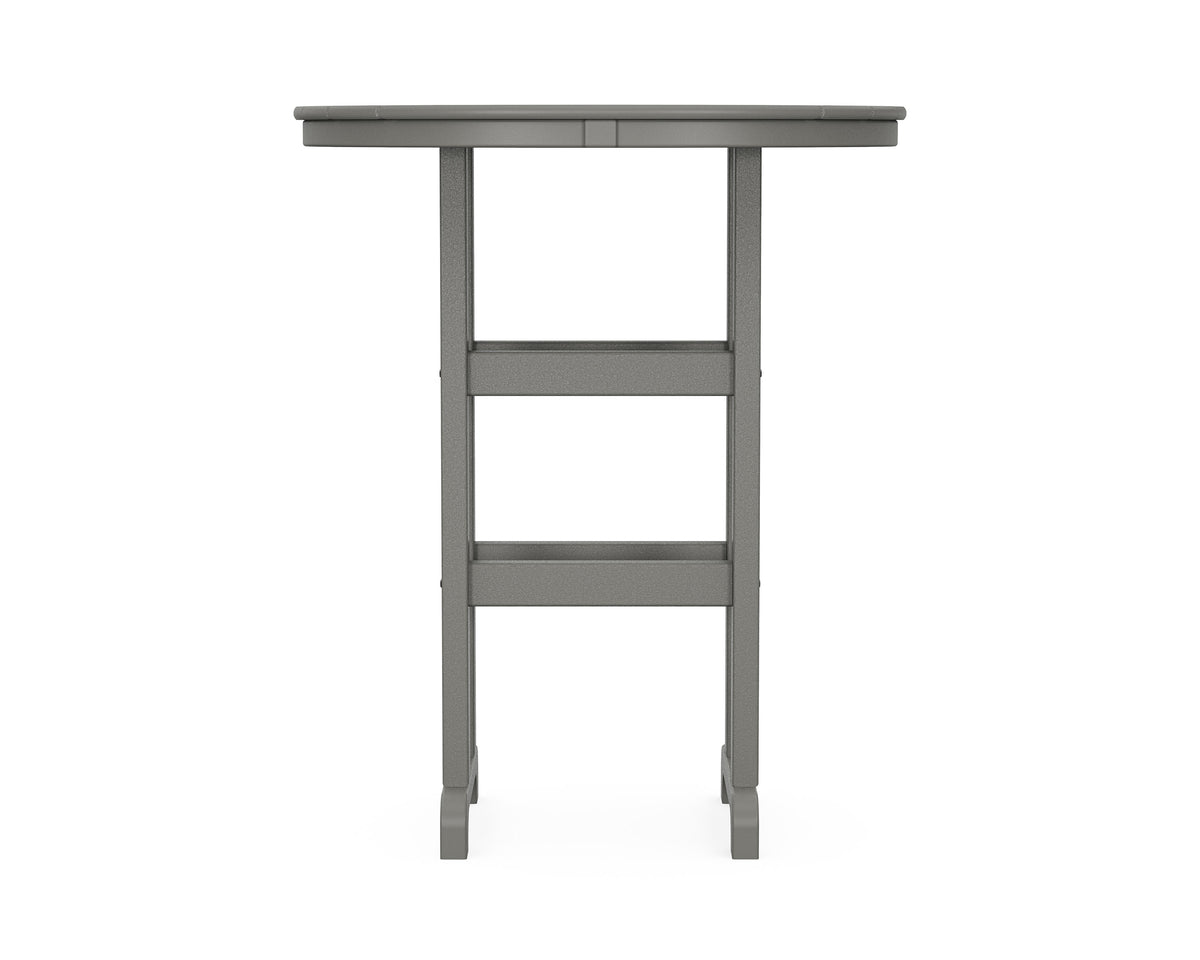 36" Round Farmhouse Bar Table