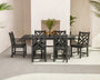Chippendale 7-Piece Farmhouse Dining Set