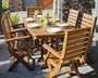 Signature Folding Chair 7-Piece Dining Set