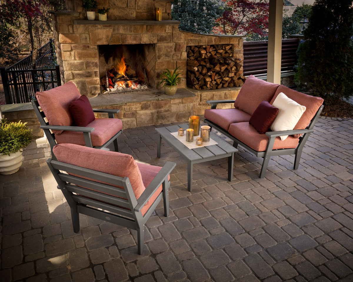 Grant Park 4-Piece Deep Seating Chair Set