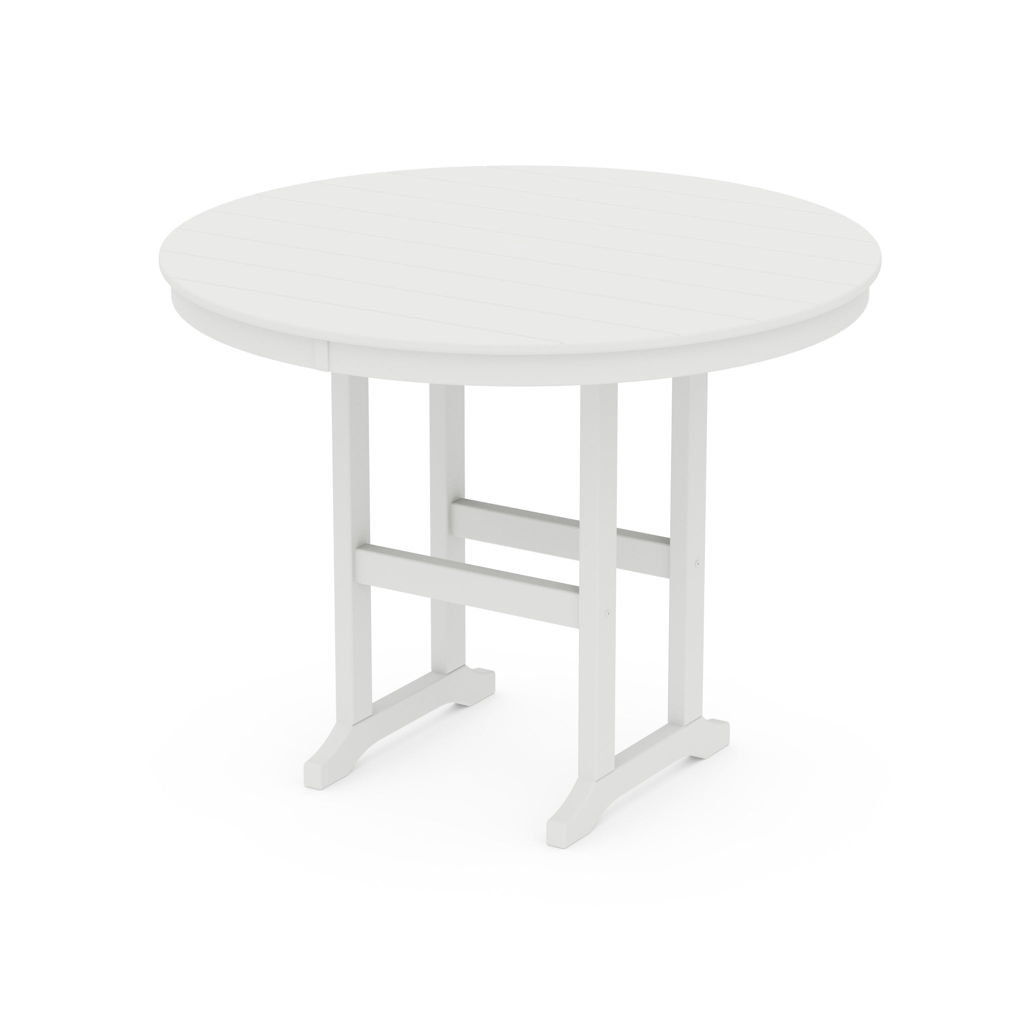 48" Round Farmhouse Counter Table