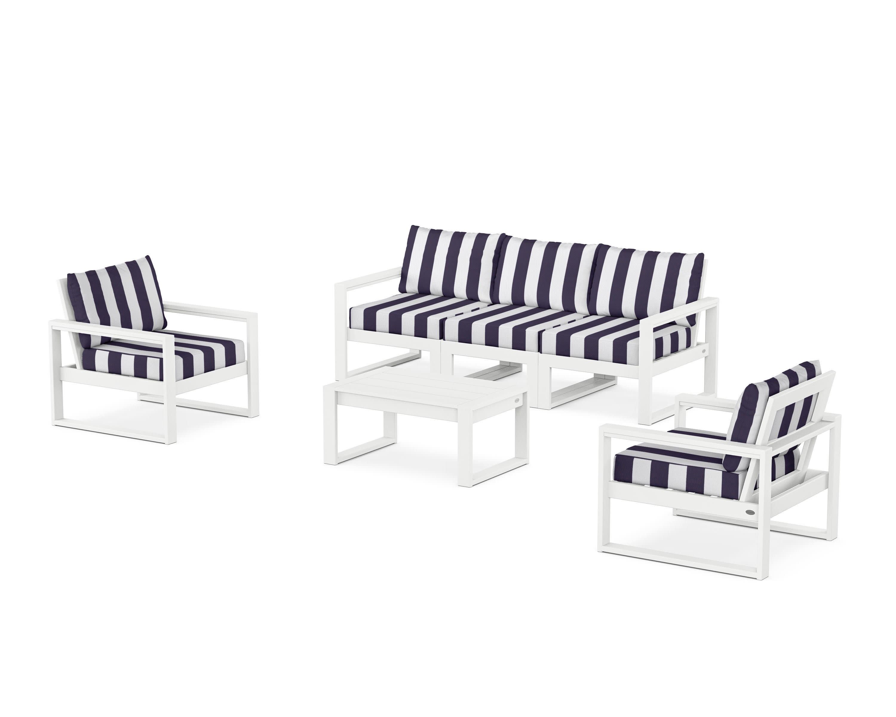 EDGE Sectional 4-Piece Deep Seating Set with Sofa