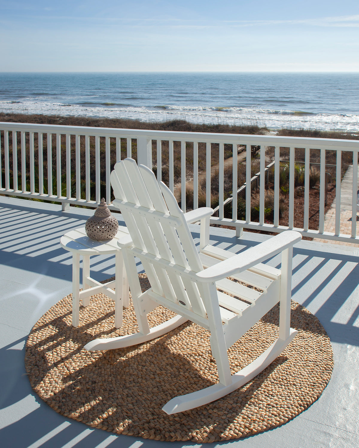 Classic Adirondack Rocking Chair