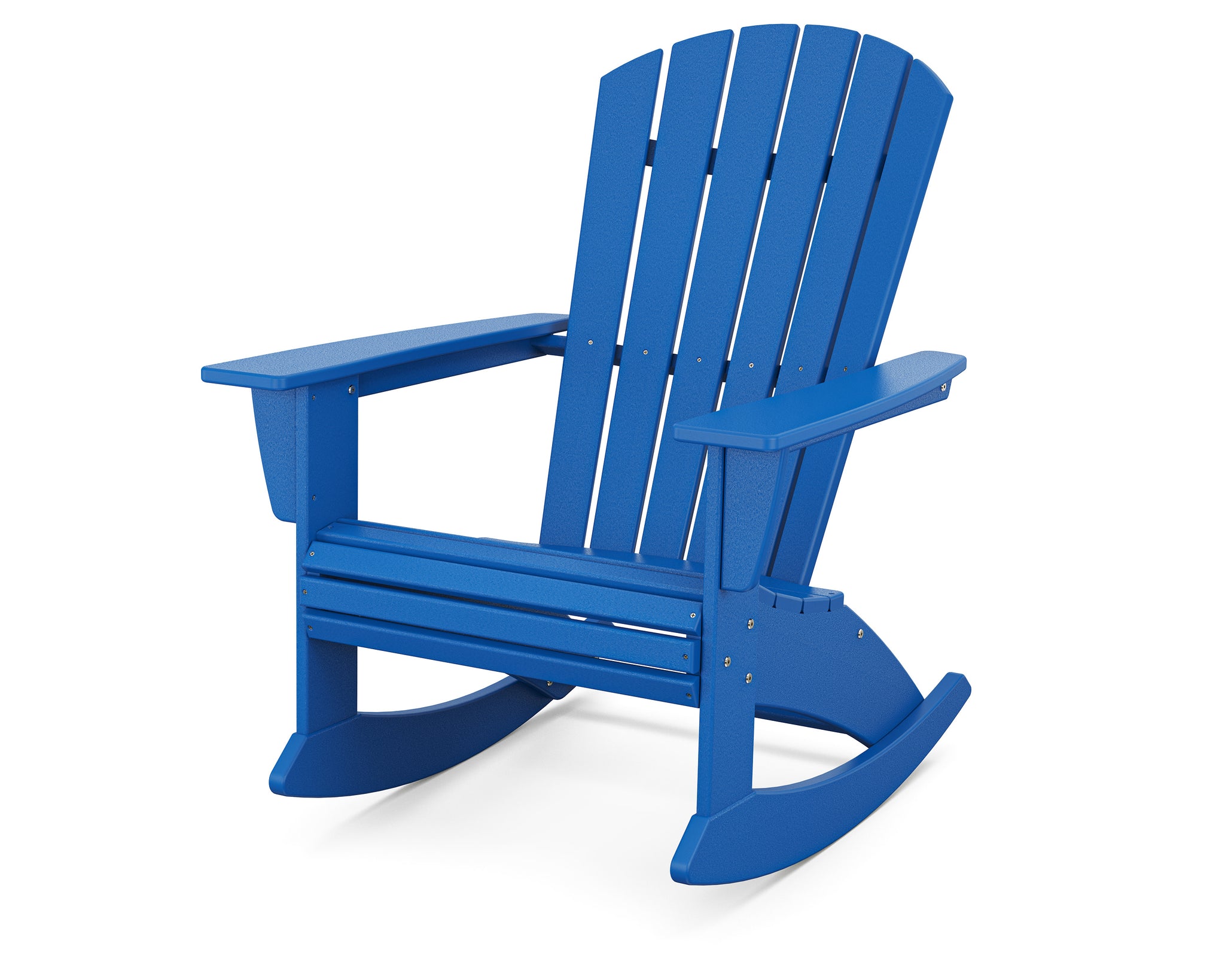 Nautical Curveback Adirondack Rocking Chair