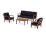 Savannah 4-Piece Deep Seating Set with Sofa