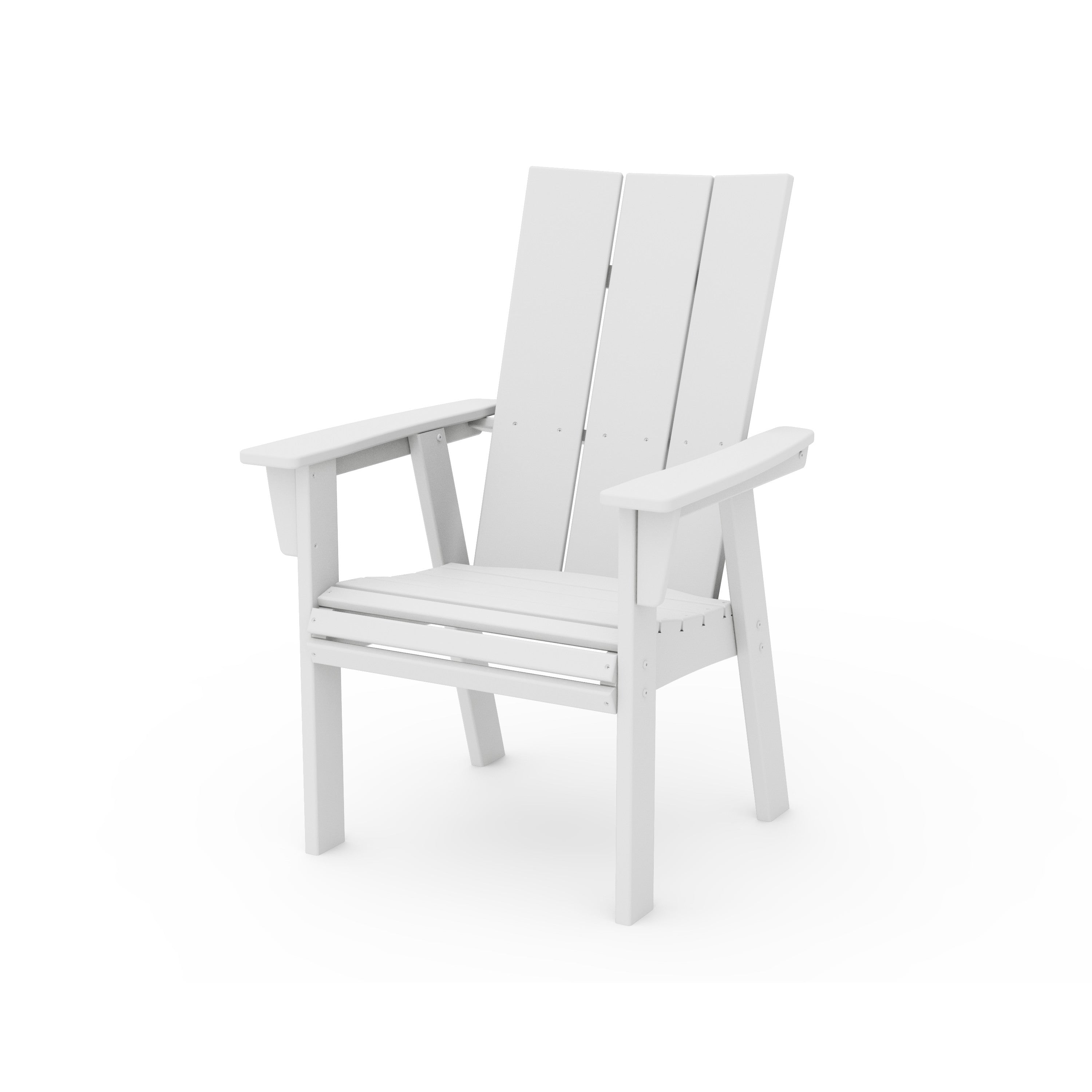 Modern Curveback Upright Adirondack Chair