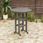 36" Round Farmhouse Bar Table