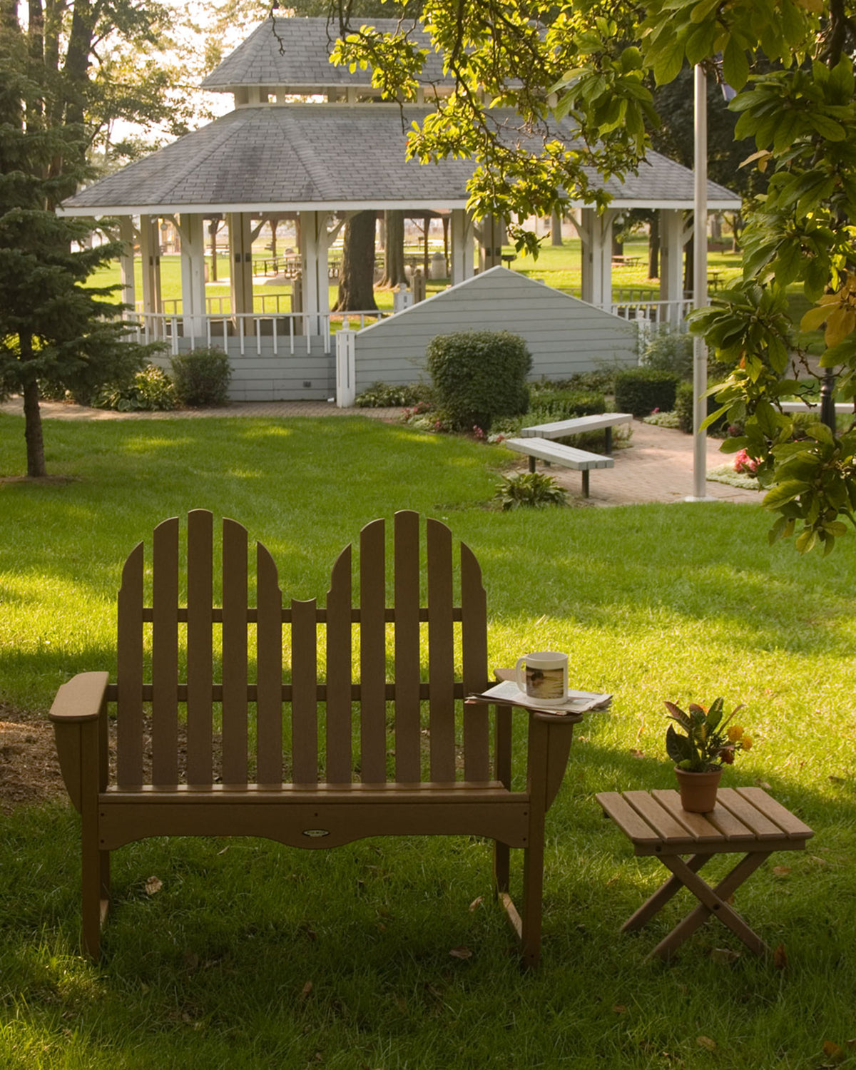 Classic Adirondack 48" Bench