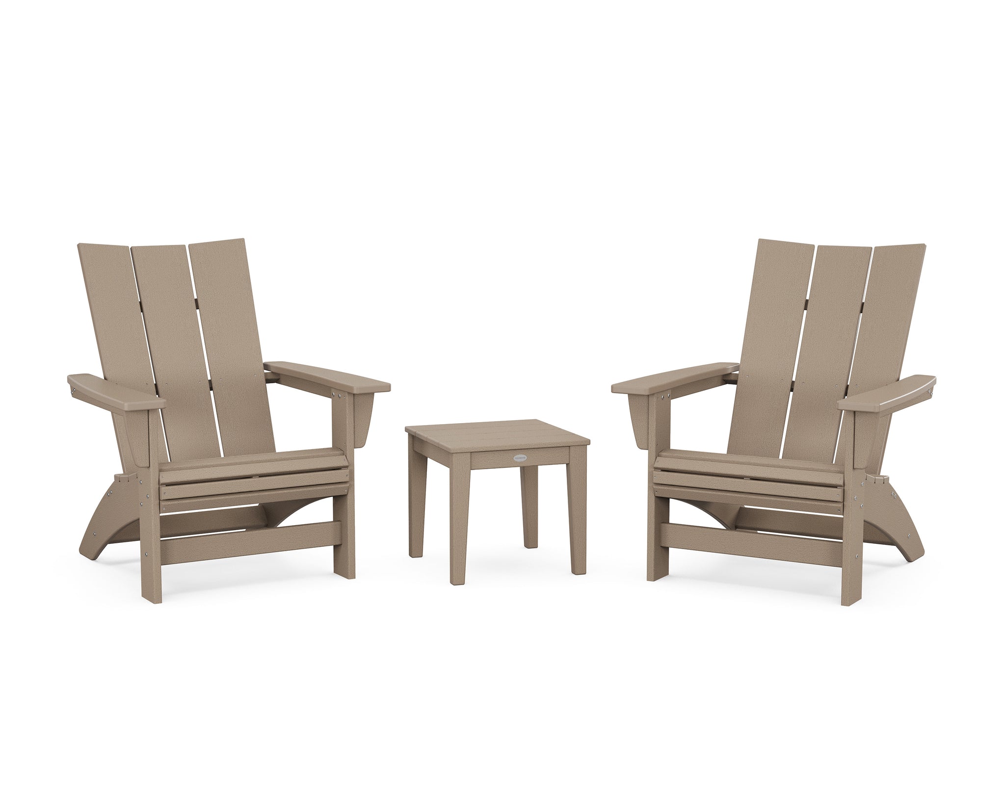 3-Piece Modern Grand Adirondack Set