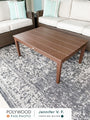Newport 28" x 42" Coffee Table
