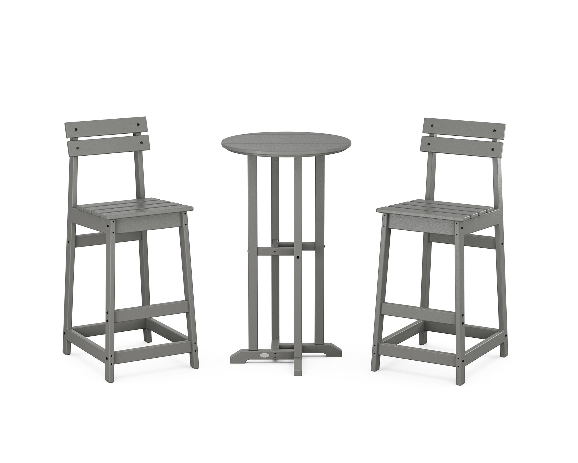Modern Studio Plaza Bar Chair 3-Piece Bistro Set