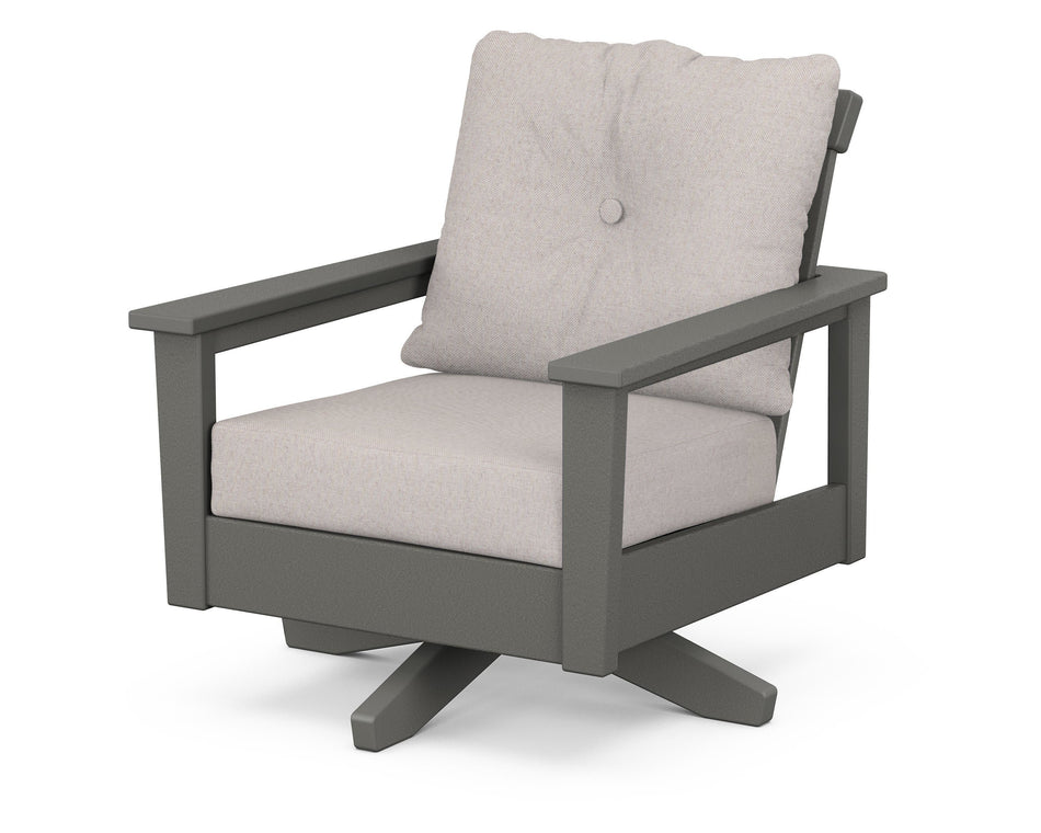 Prescott Deep Seating Swivel Chair