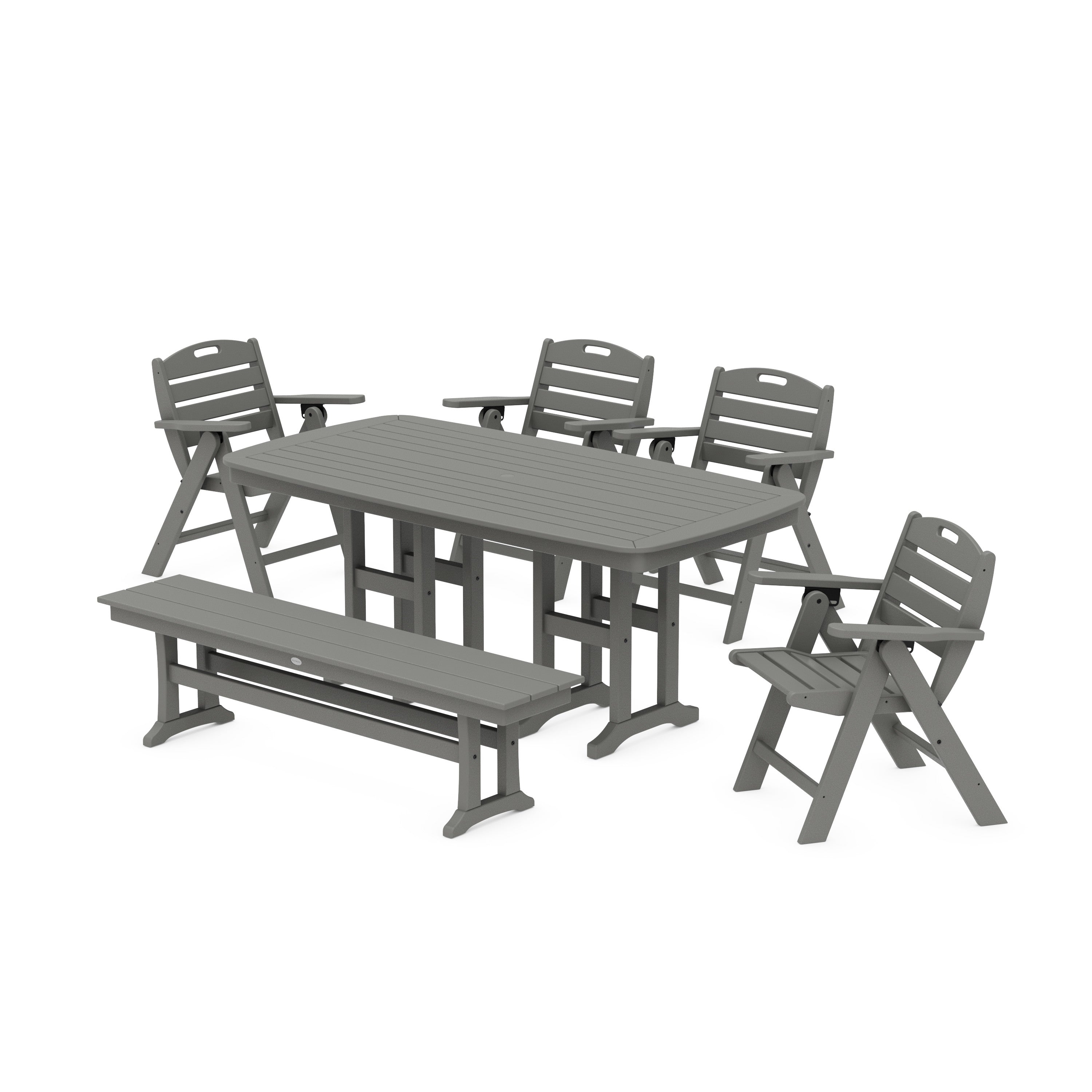 POLYWOOD Nautical Dining Set - Thumbnail 4
