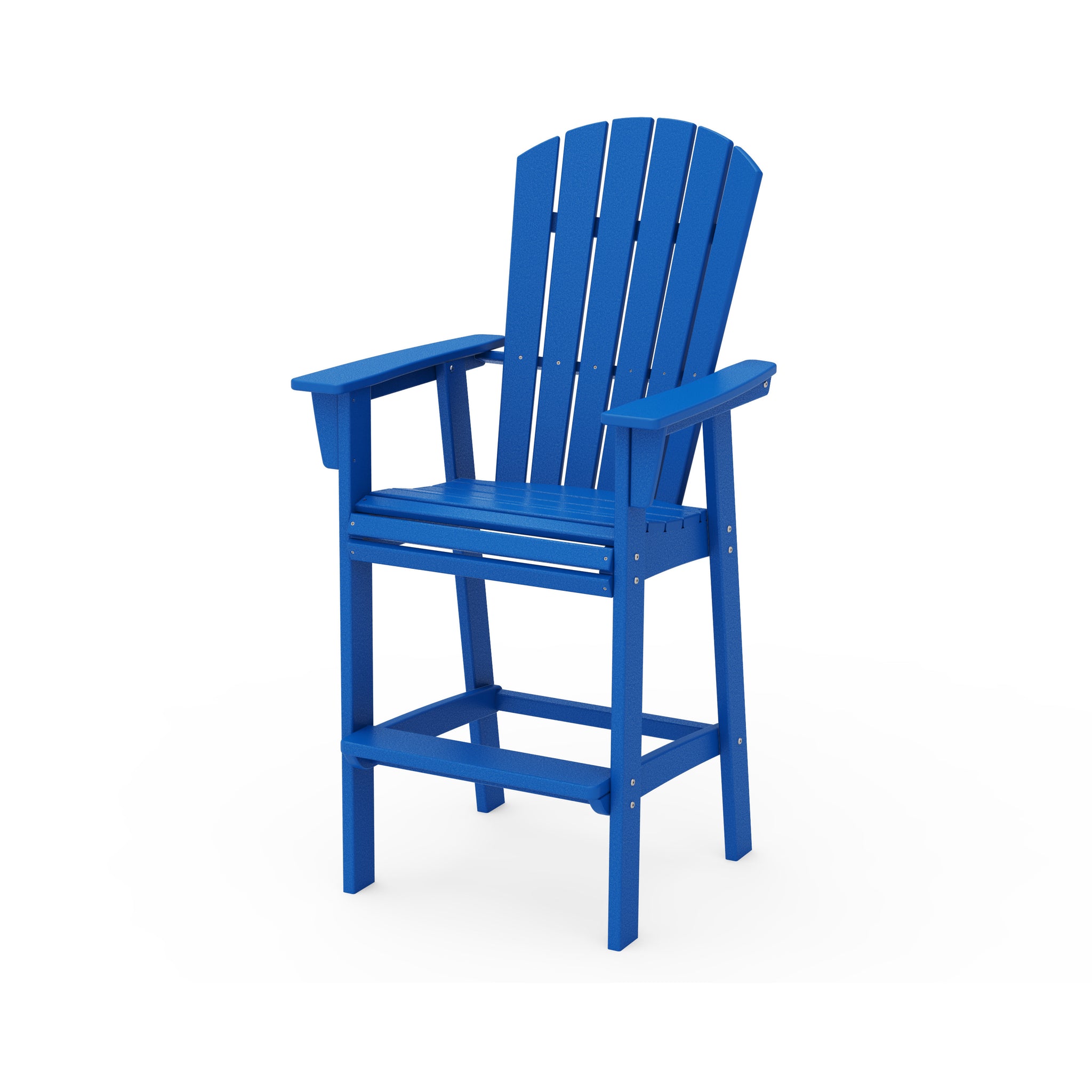 Nautical Curveback Adirondack Bar Chair