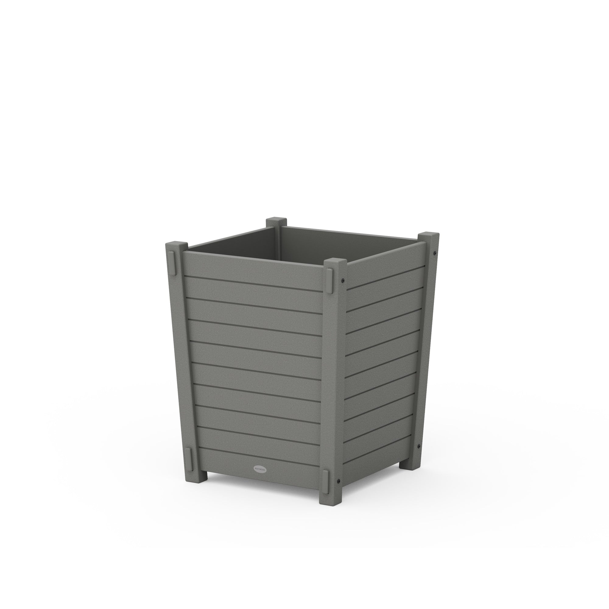 Nautical Large Tapered Square Short Planter Box