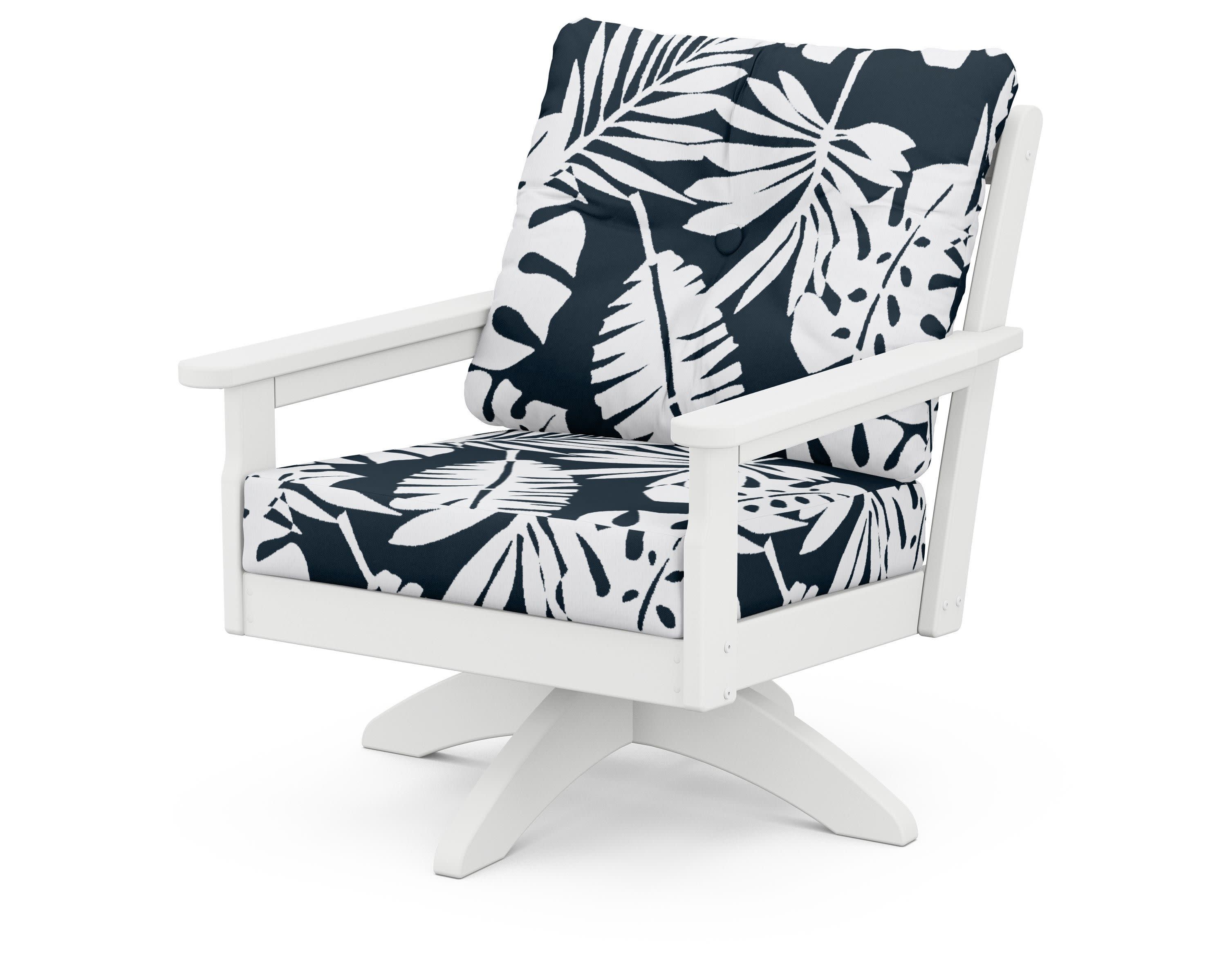 Vineyard Deep Seating Swivel Chair