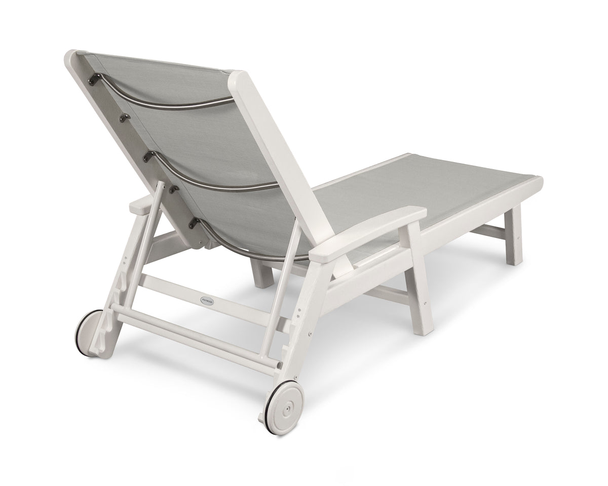Coastal Chaise with Wheels