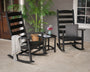 Shaker 3-Piece Porch Rocking Chair Set
