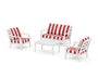 Savannah 4-Piece Deep Seating Set with Loveseat