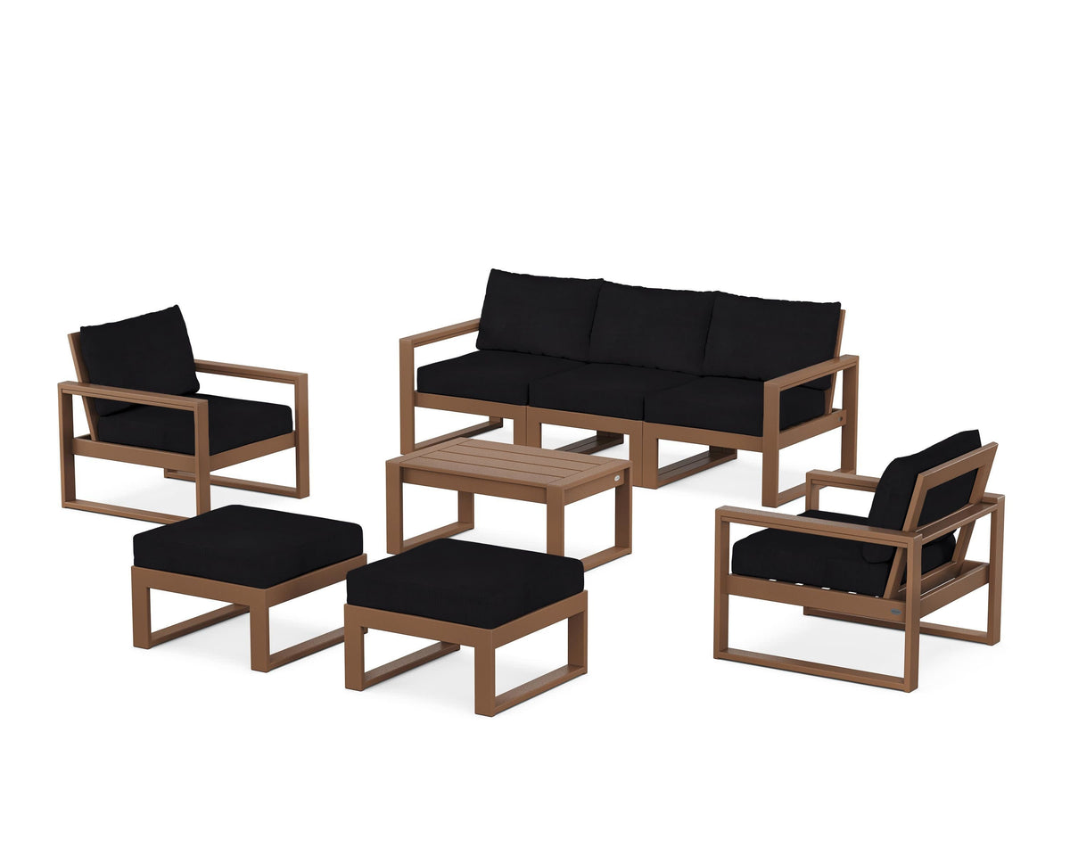 EDGE Sectional 8-Piece Lounge Sofa Set