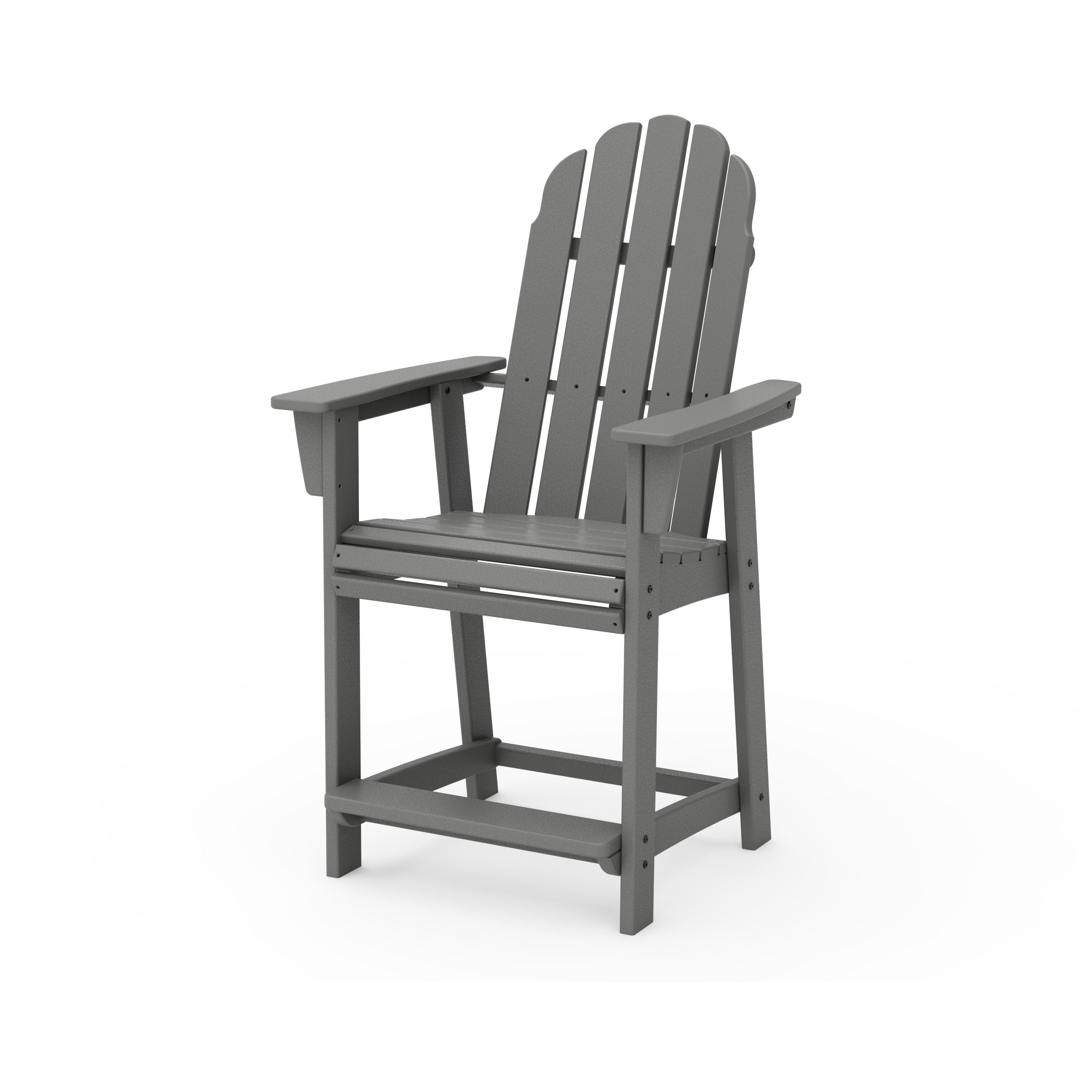 Vineyard Curveback Adirondack Counter Chair