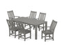 Vineyard 7-Piece Parsons Arm Chair Dining Set