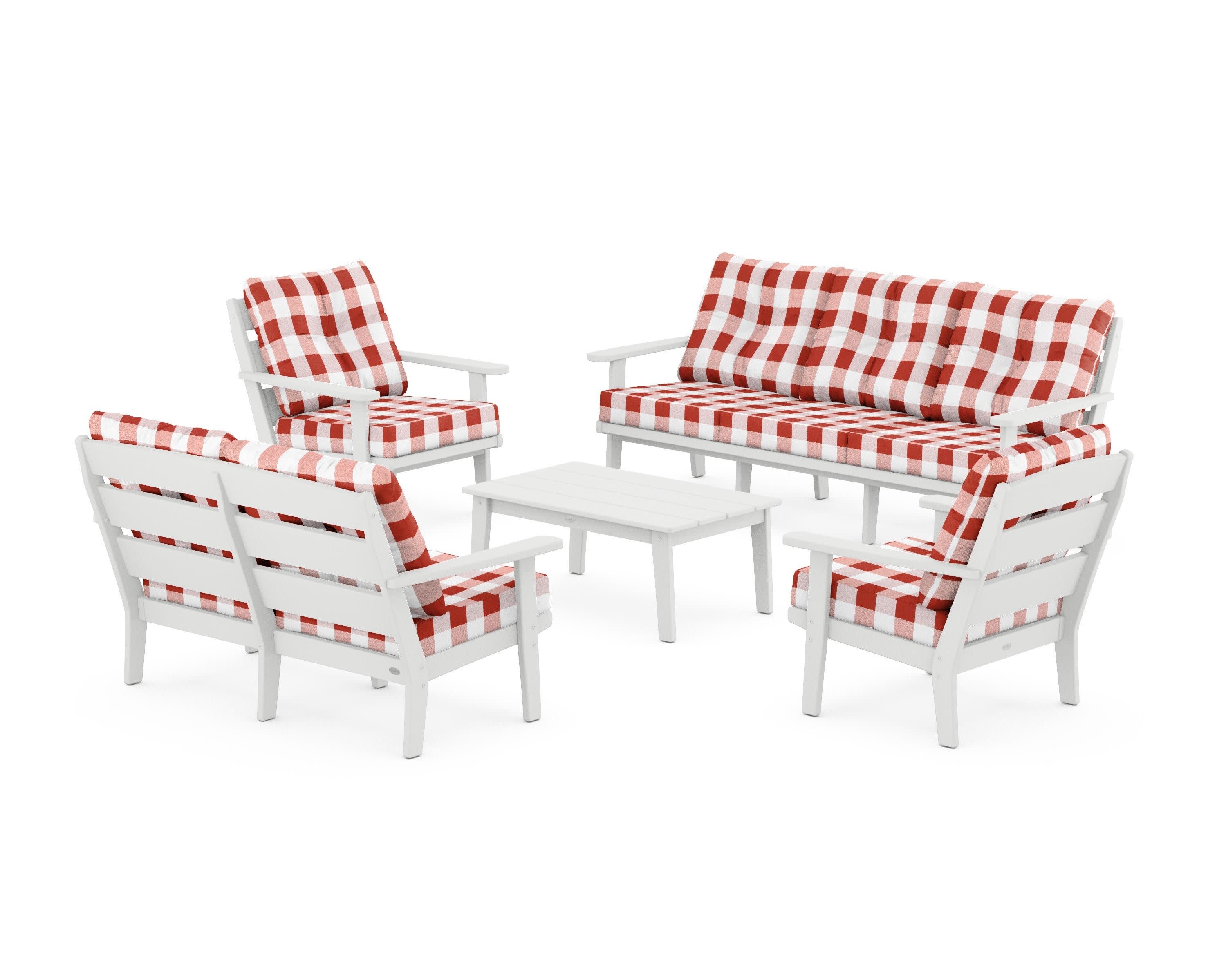 Lakeside 5-Piece Lounge Sofa Set
