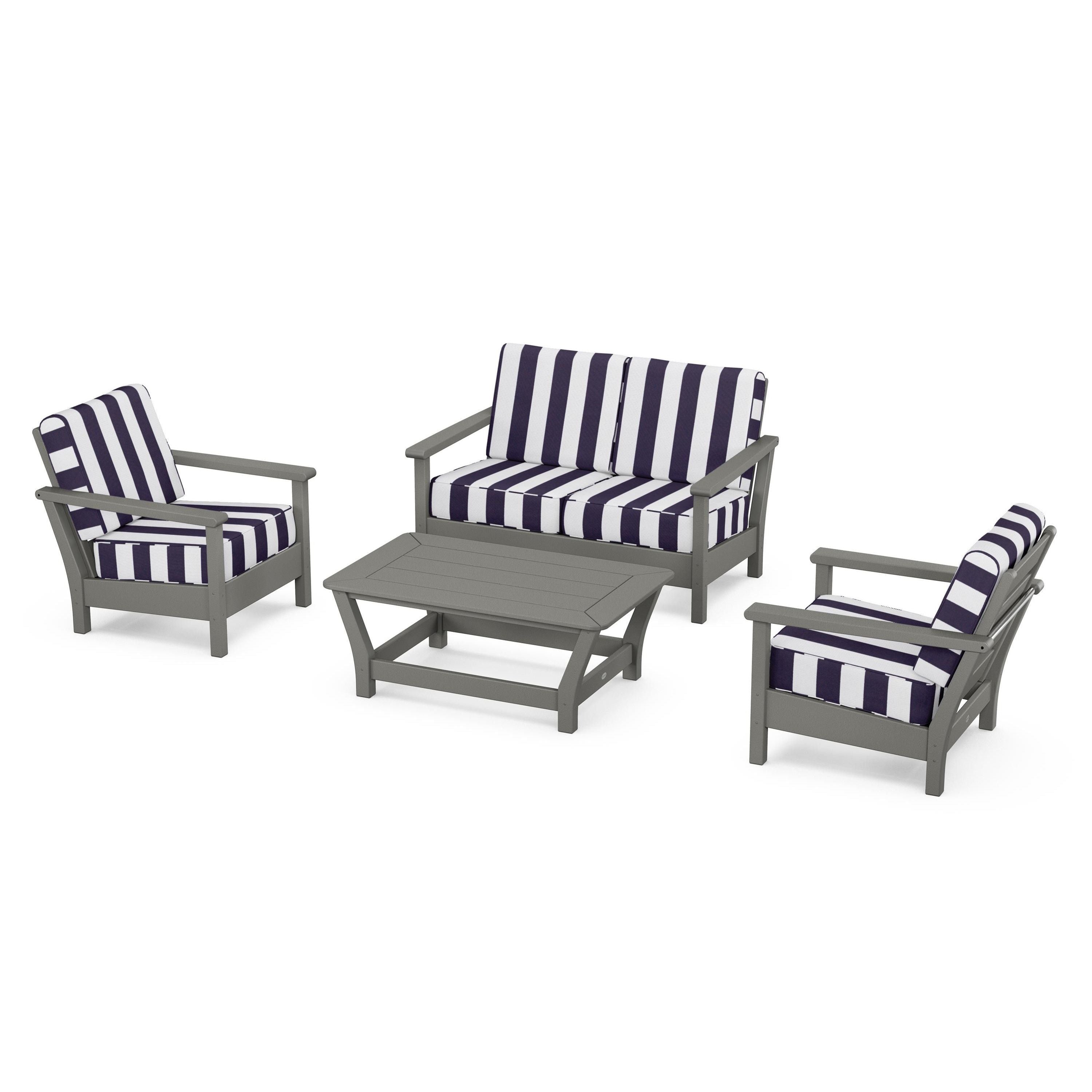Harbour 4-Piece Deep Seating Set
