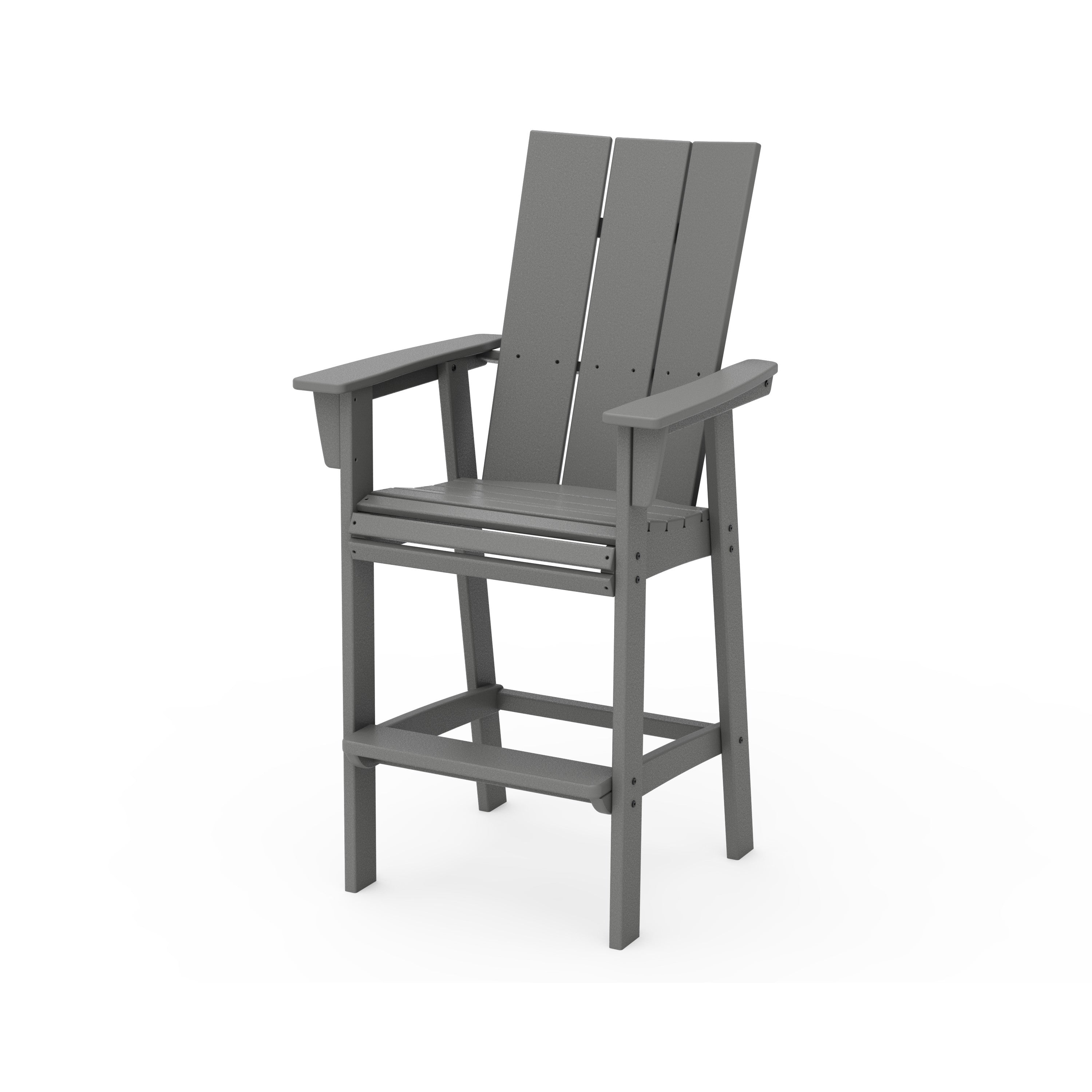 Modern Curveback Adirondack Bar Chair