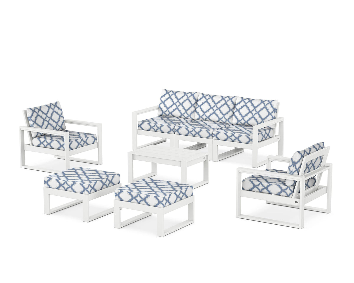 EDGE Sectional 8-Piece Lounge Sofa Set