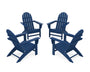 Vineyard 4-Piece Adirondack Conversation Set