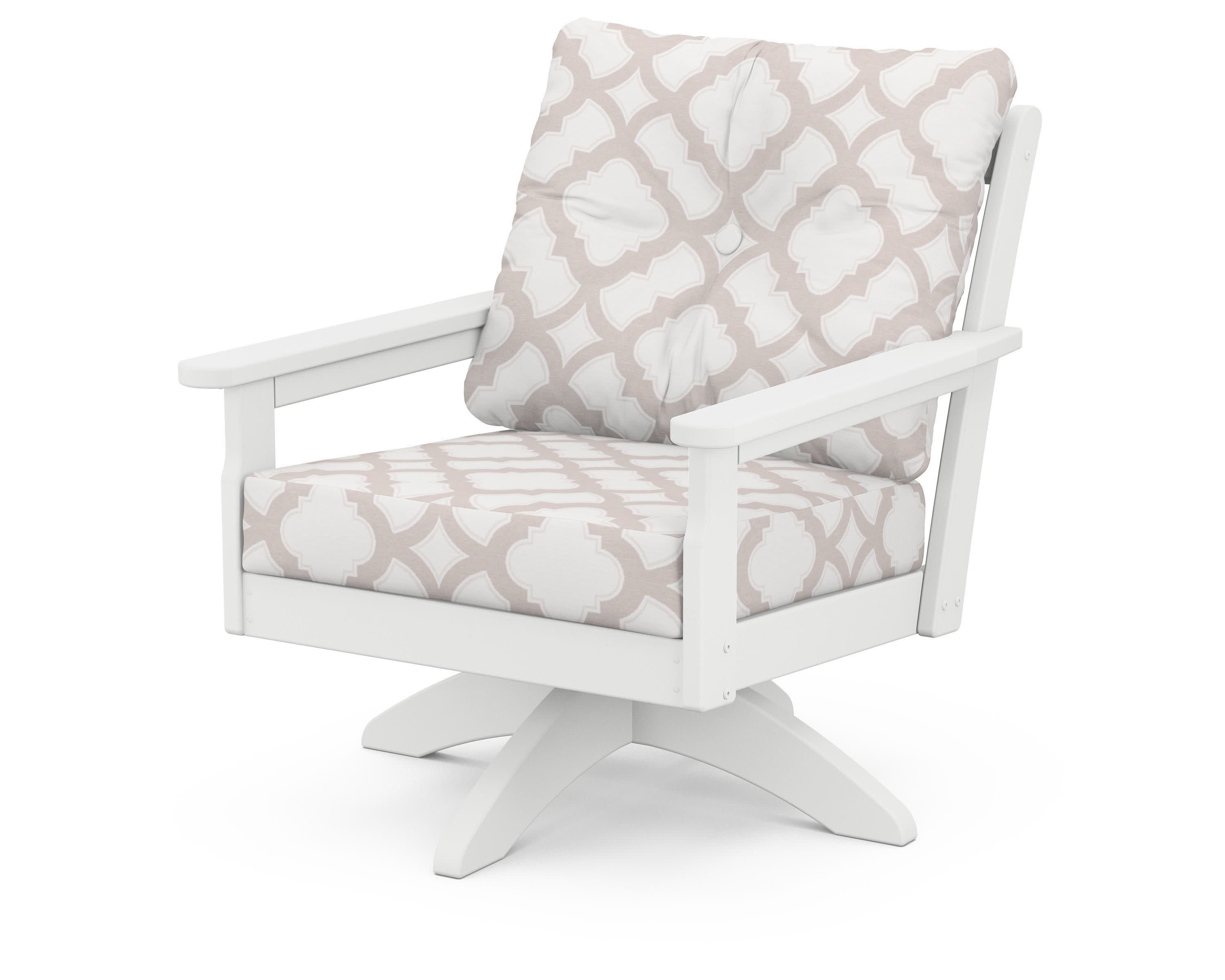Vineyard Deep Seating Swivel Chair