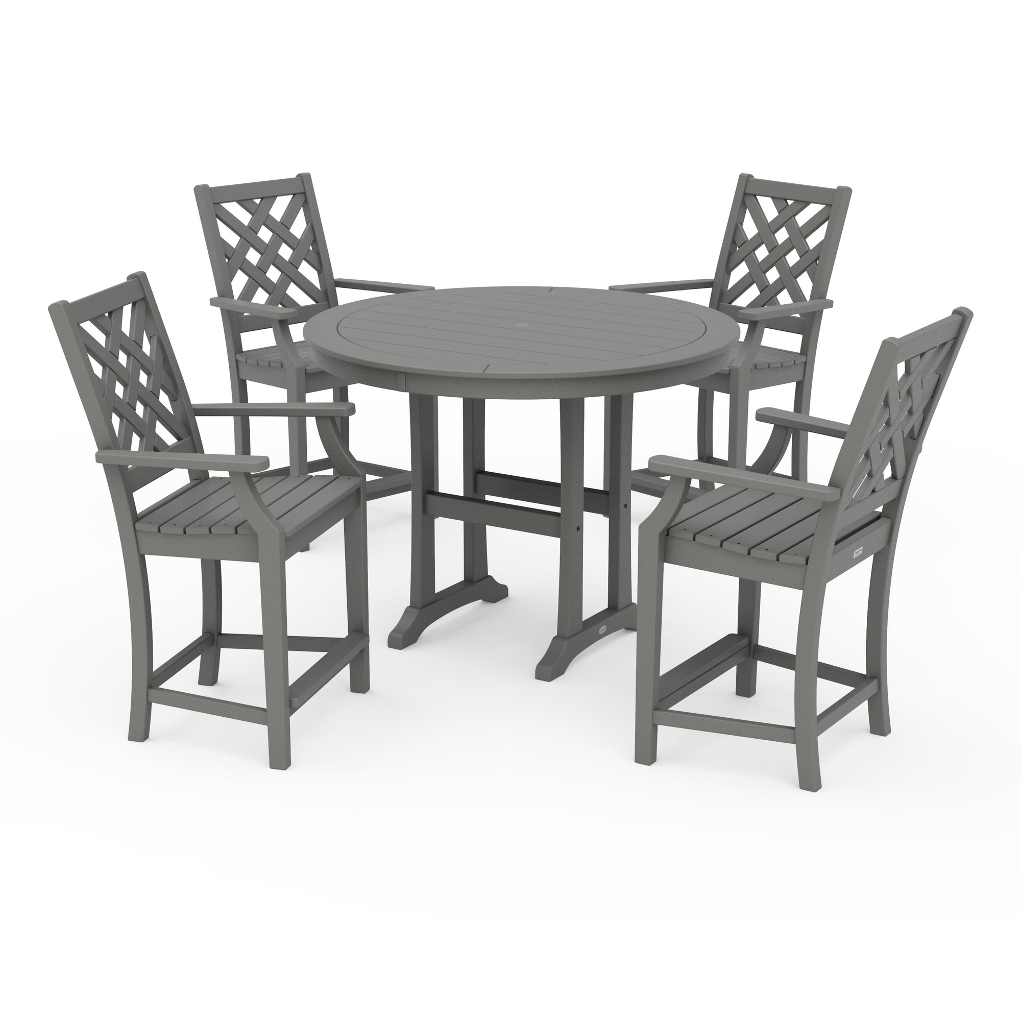 Wovendale 5-Piece Round Counter Set