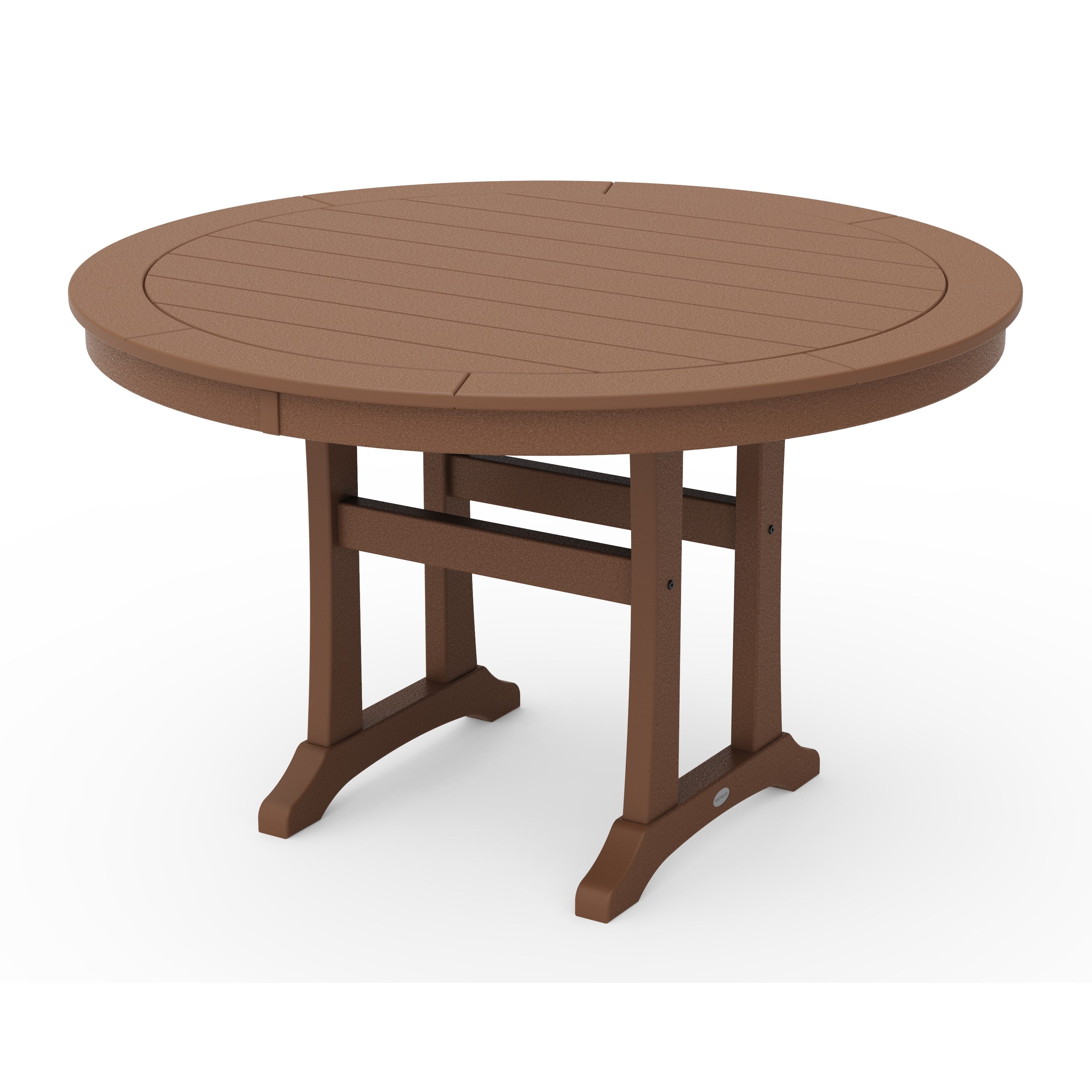 Nautical Trestle 48" Round Dining Table