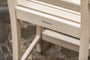 Chinoiserie 5-Piece Farmhouse Counter Set with Trestle Legs