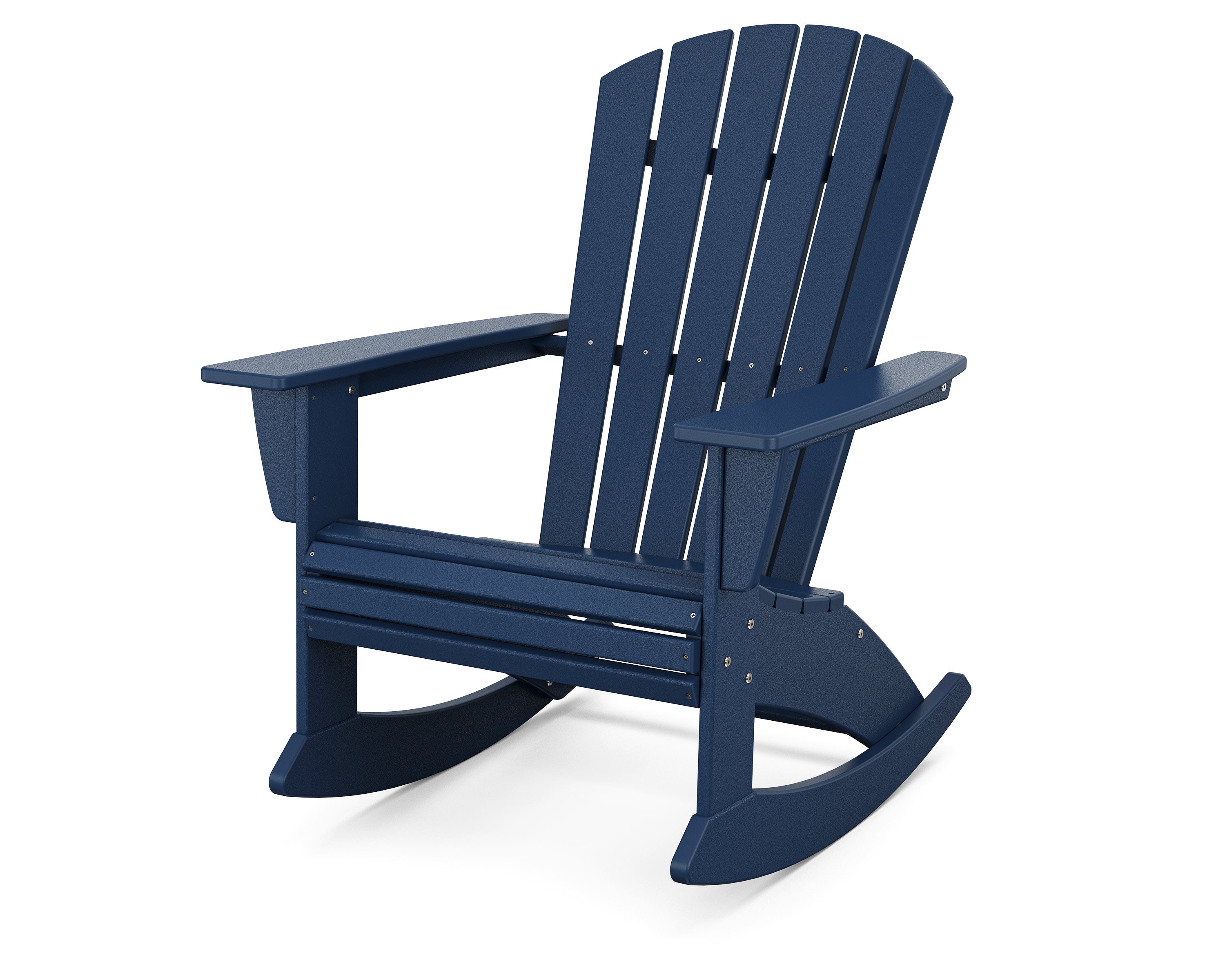 Nautical Curveback Adirondack Rocking Chair
