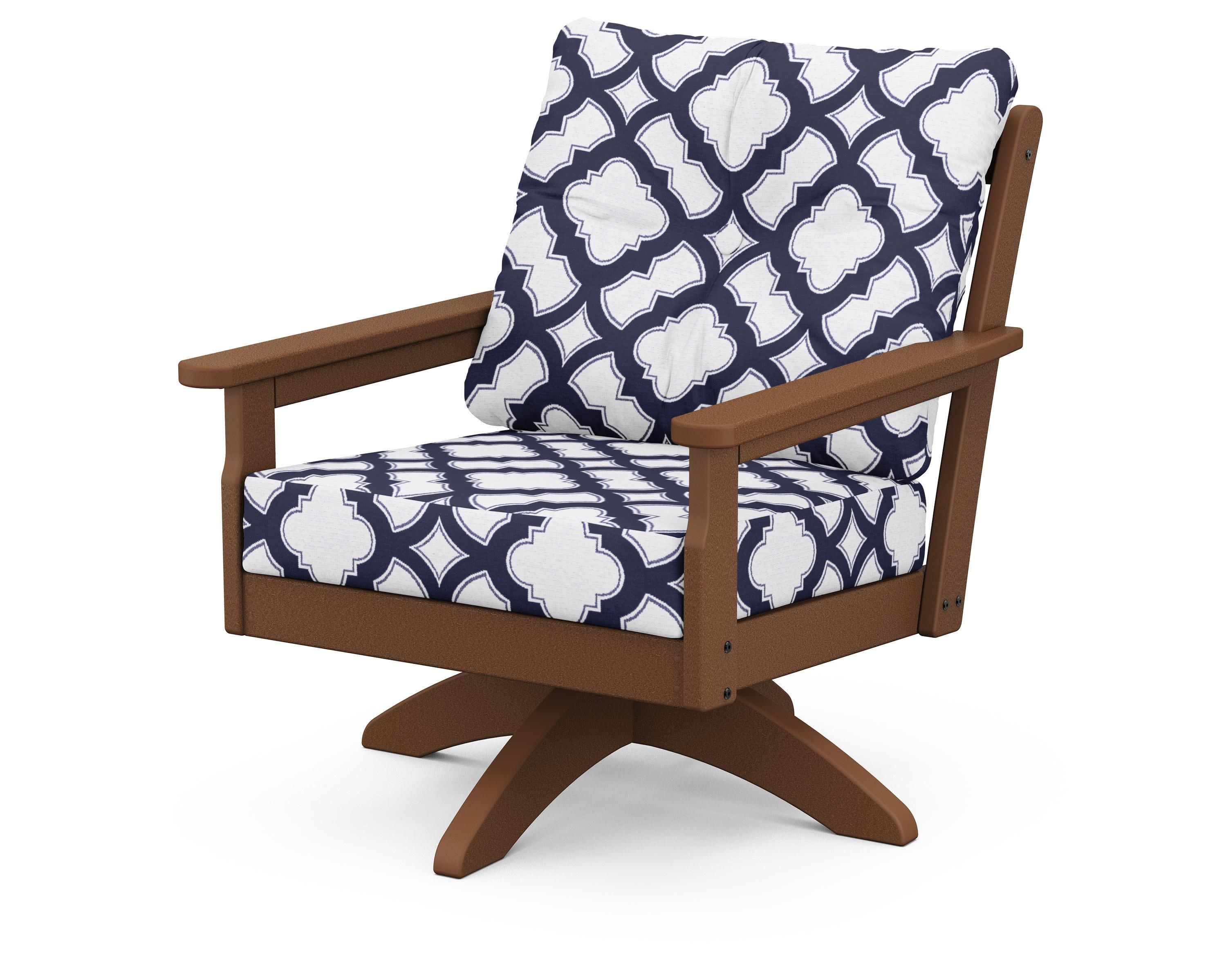 Vineyard Deep Seating Swivel Chair