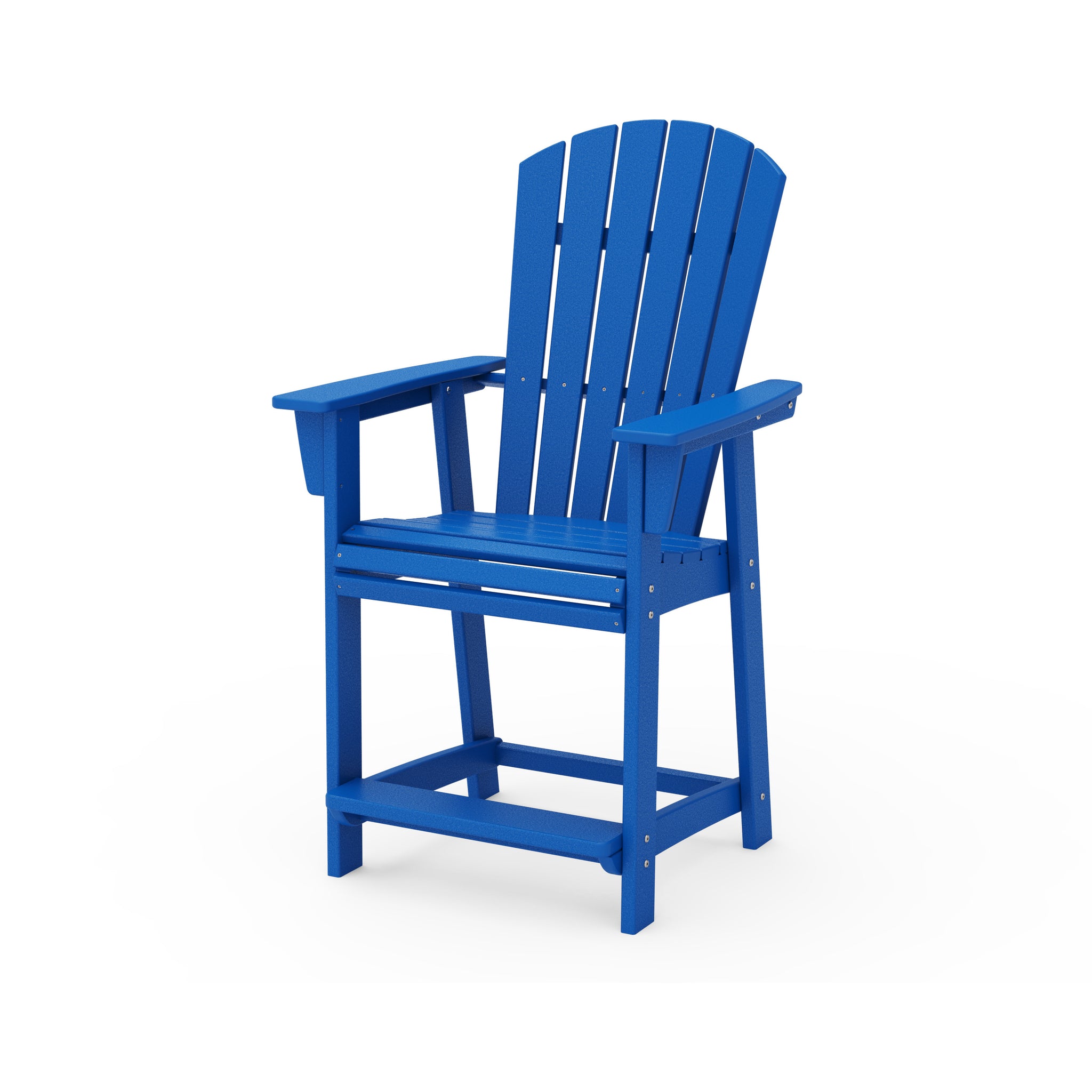 Nautical Curveback Adirondack Counter Chair