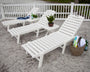 Nautical Chaise with Wheels