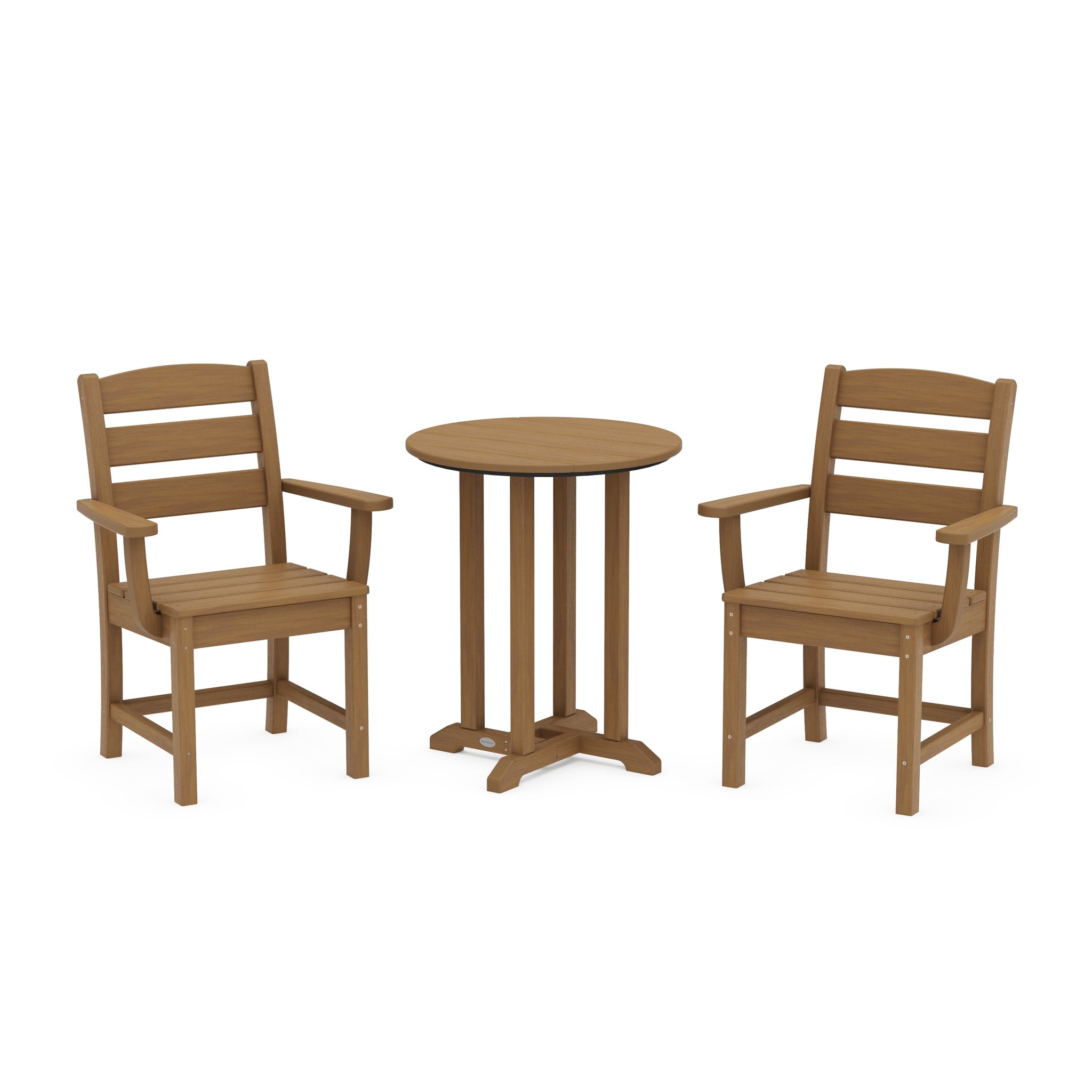 Lakeside 3-Piece Round Bistro Dining Set