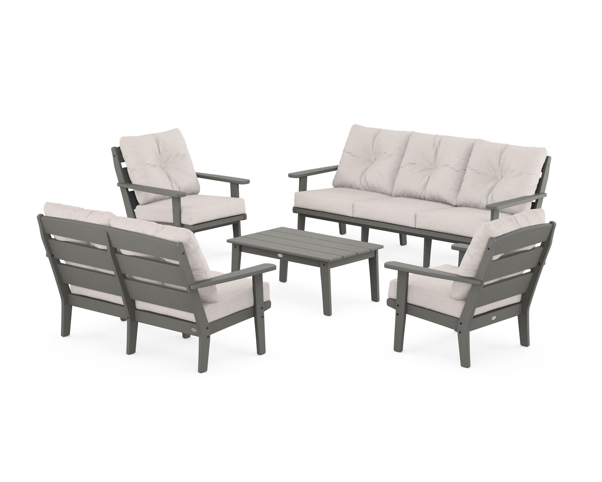 Lakeside 5-Piece Lounge Sofa Set