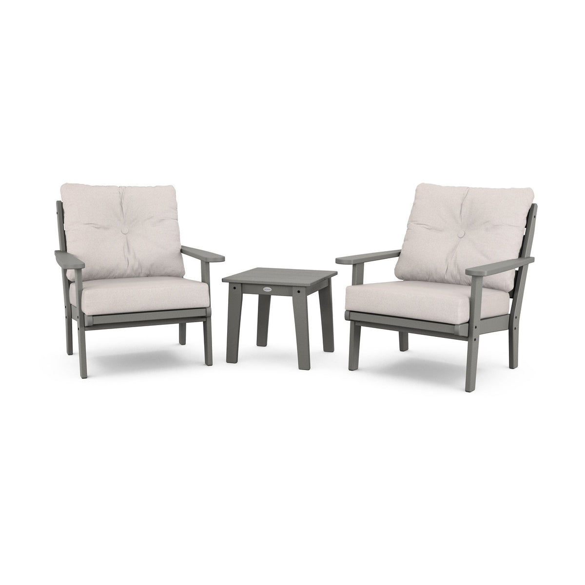 Lakeside 3-Piece Deep Seating Chair Set