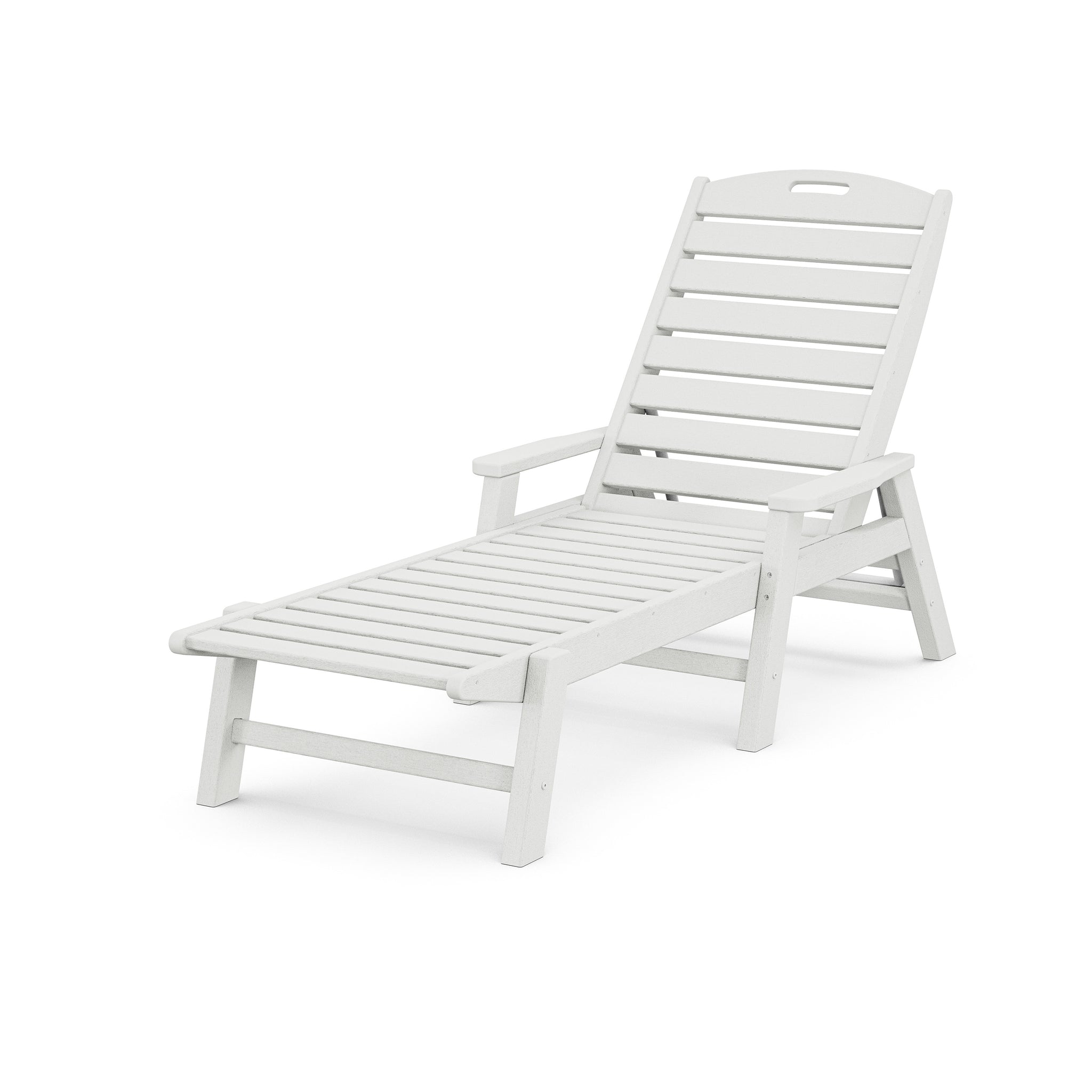 Nautical Chaise with Arms