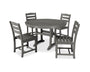 La Casa Café 5-Piece Side Chair Dining Set