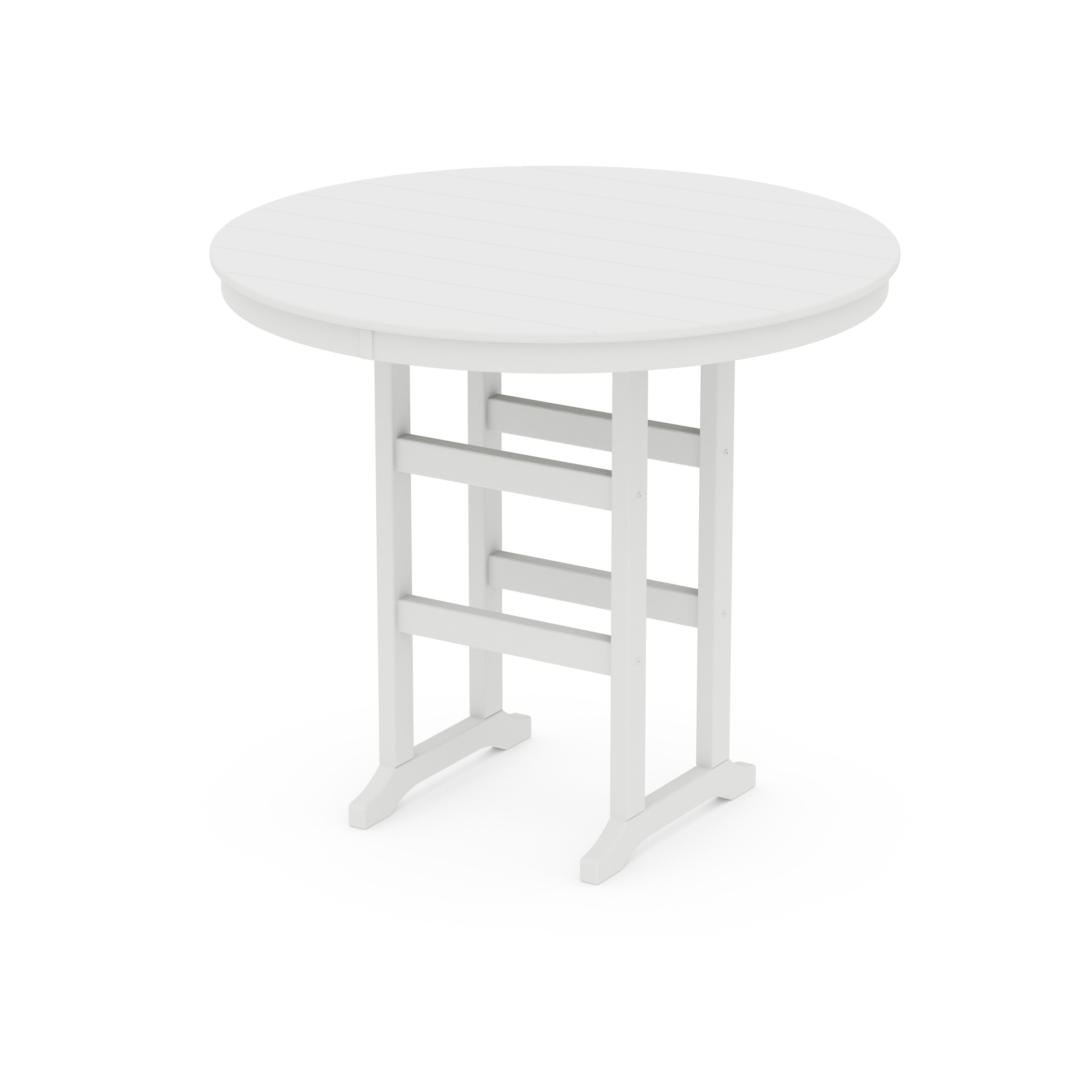 48" Round Farmhouse Bar Table