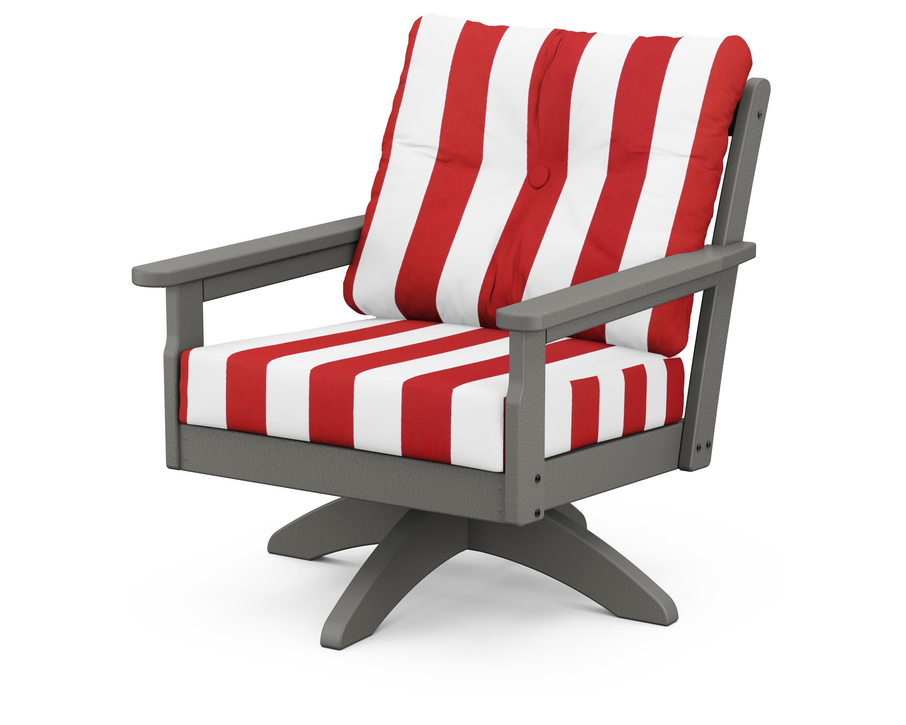 Vineyard Deep Seating Swivel Chair