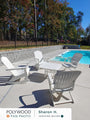 Nautical Adirondack Rocking Chair