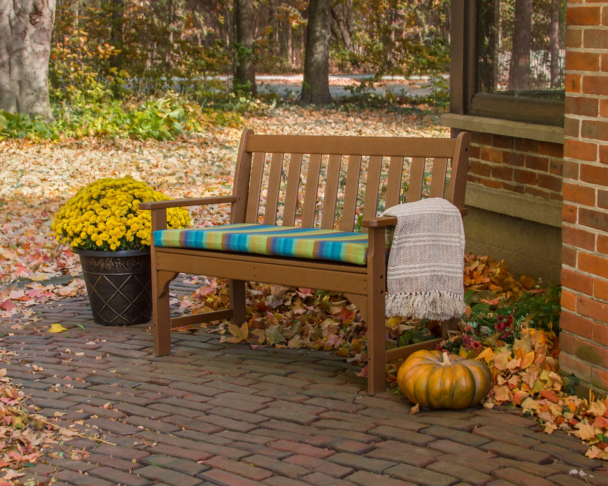 Outdoor Bench 48 In Bench Cushion Vineyard 48