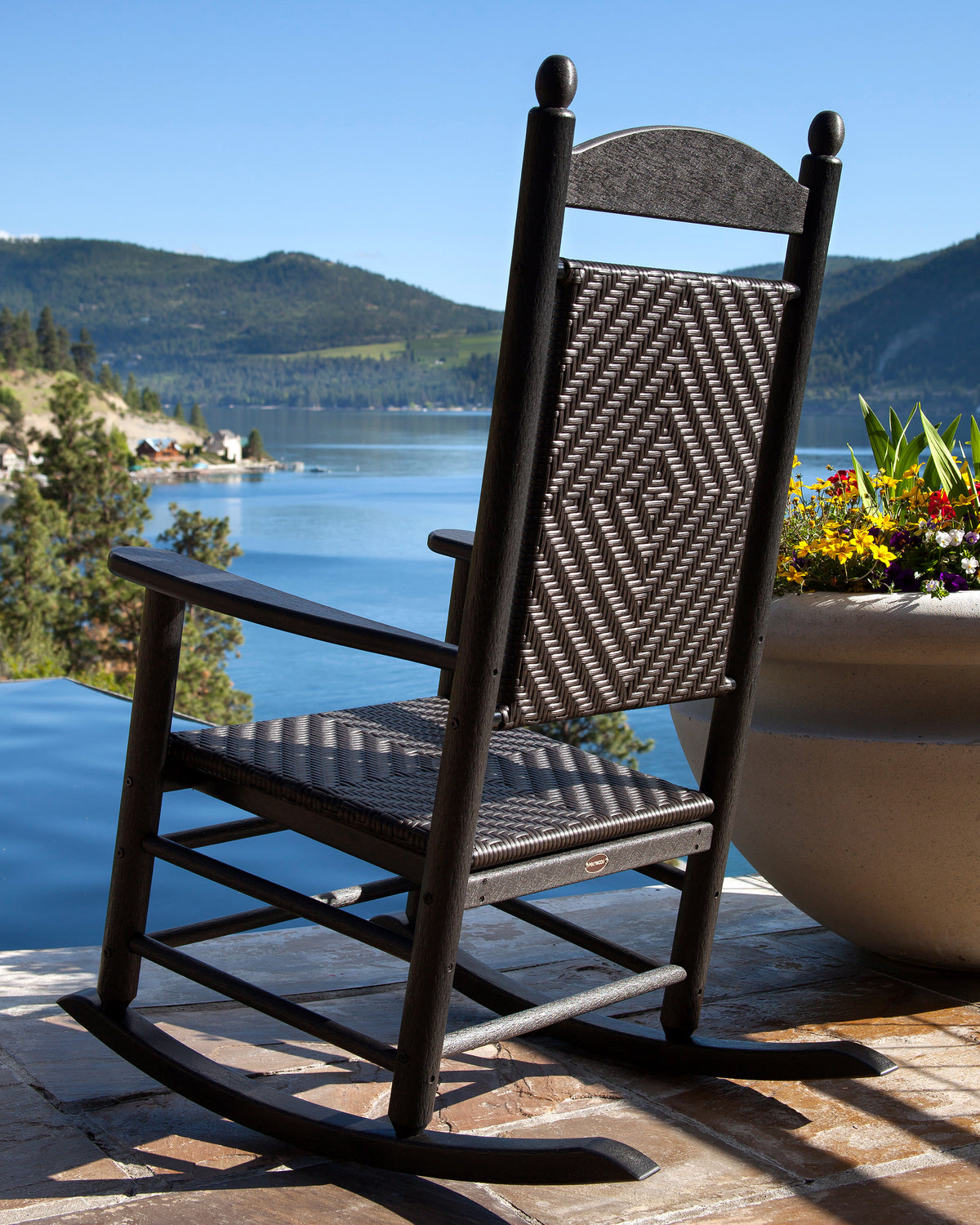 Jefferson Woven Rocking Chair - Main Image