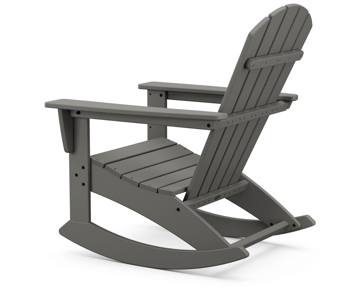 Nautical Adirondack Rocking Chair